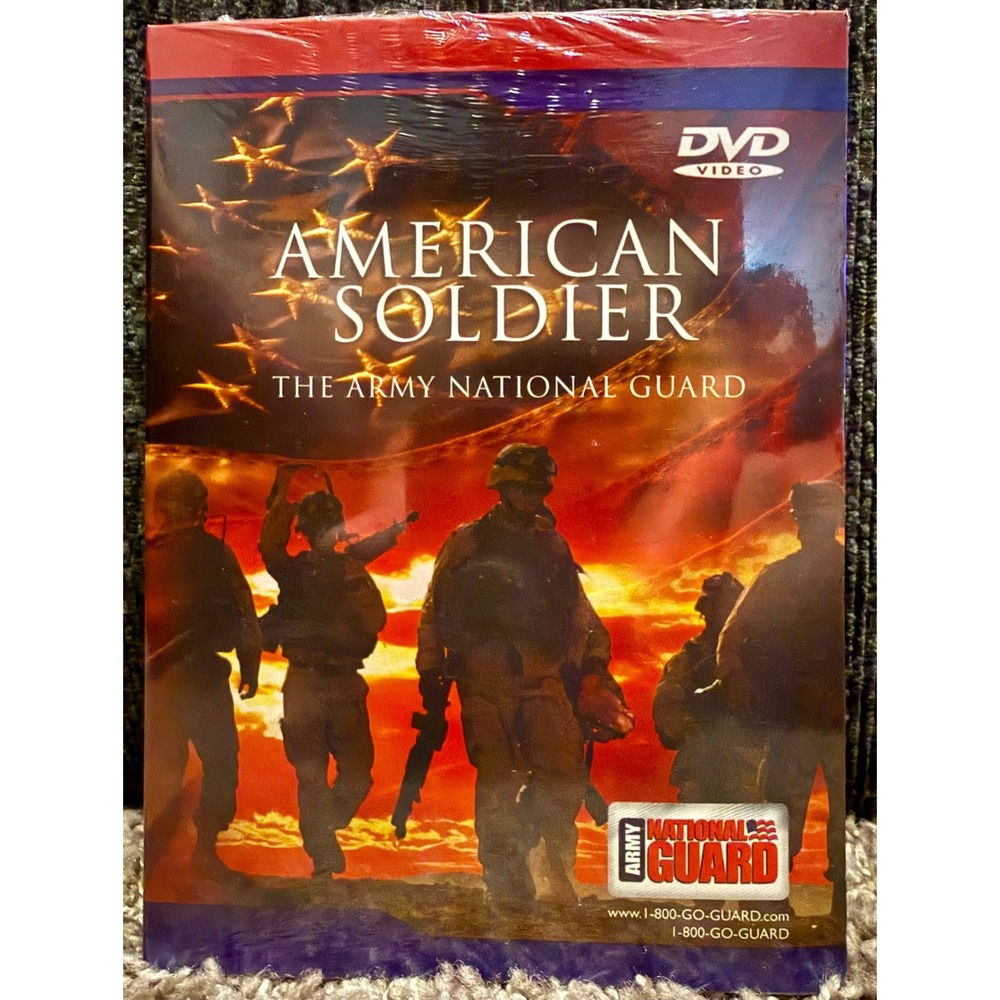 National Guard American Soldier DVD New Documentary Film